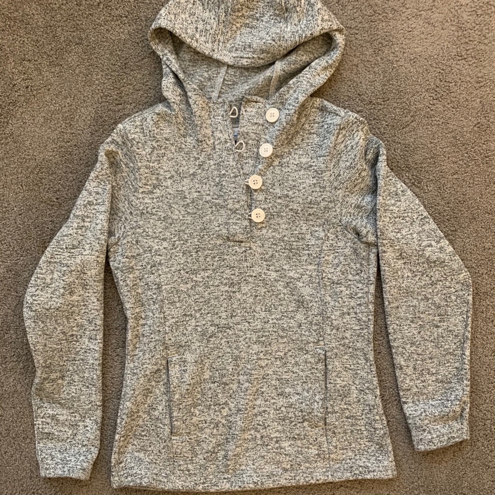 Columbia button up hoodie